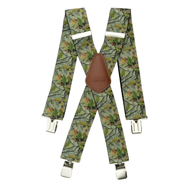 Jack Pyke Camo Elasticated Braces - English Oak Evolution