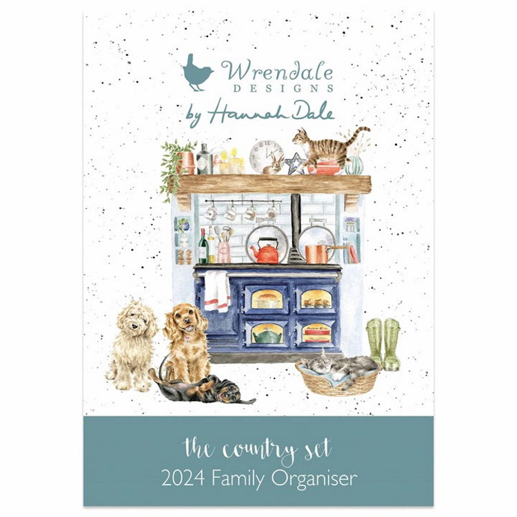 Wrendale Designs 2024 Family Calendar John Norris