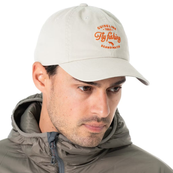 Guideline Fly Fishing Dad Cap - Bone