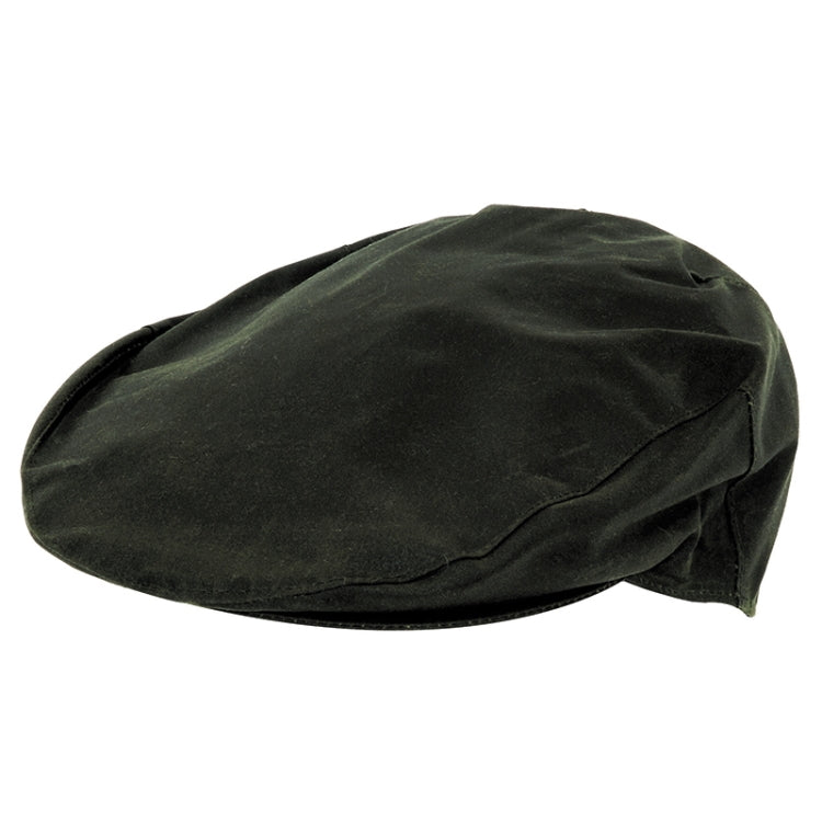 Hoggs of Fife Waxed Cap - Dark Olive