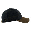 Jack Pyke Lowland Tweed Baseball Cap - Navy