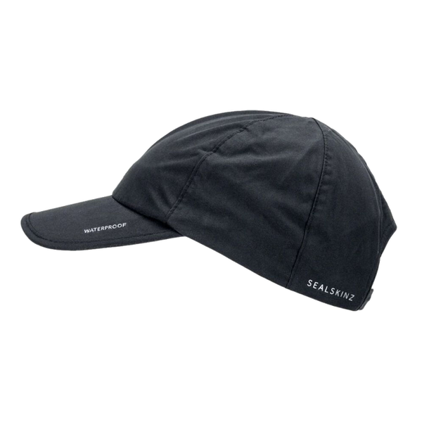 Sealskinz Salle Waterproof Foldable Peak Cap - Black