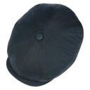 Stetson Hatteras Ripstop Water Repellent Flat Cap - Midnight Blue