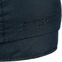 Stetson Hatteras Ripstop Water Repellent Flat Cap - Midnight Blue