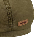 Stetson Hatteras Ripstop Water Repellent Flat Cap - Olive