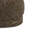 Stetson Hatteras Wool Herringbone Cap - Brown