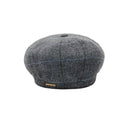 Stetson Hatteras Wool Herringbone Cap - Grey