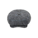 Stetson Hatteras Wool Herringbone Cap - Grey