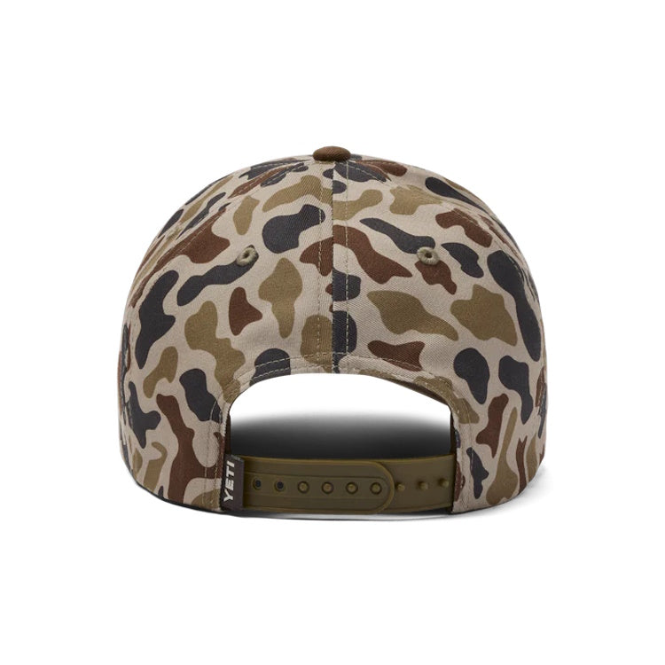 Yeti Woven Flat Brim Snapback - Camo