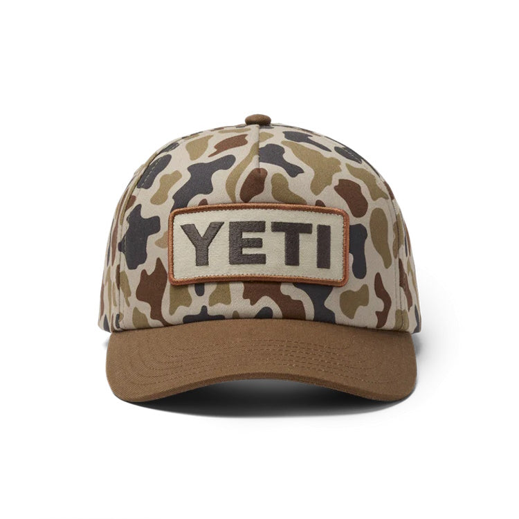 Yeti Woven Flat Brim Snapback - Camo