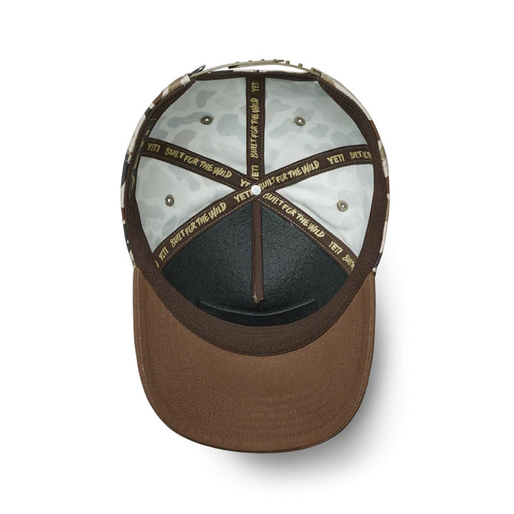 Yeti Woven Flat Brim Snapback - Camo