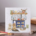 Wrendale Designs The Country Kitchen Dog and Cat Card