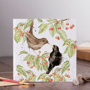 Wrendale Designs The Cherry Tree Blackbird Card