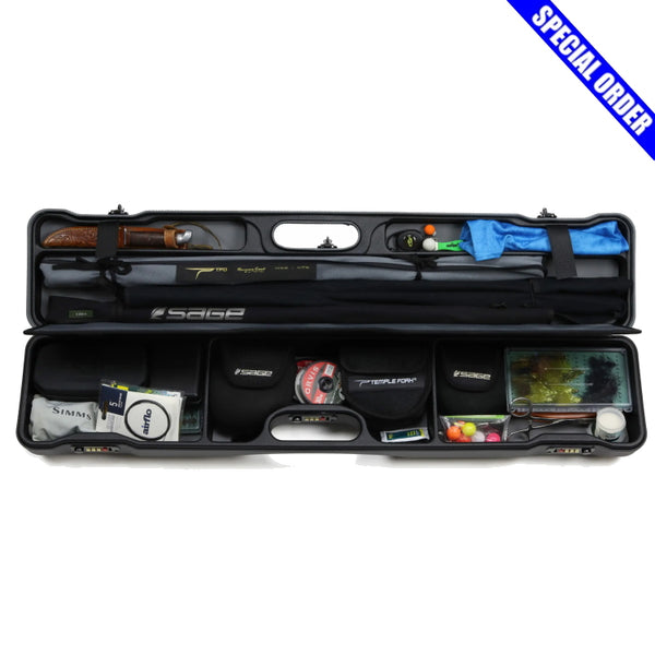 Sea Run Cases Riffle Daily Fly Fishing Rod & Reel Travel Case