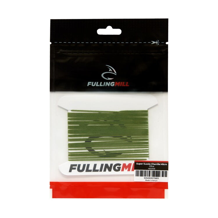 Fulling Mill Super Suede Chenille Micro - Olive