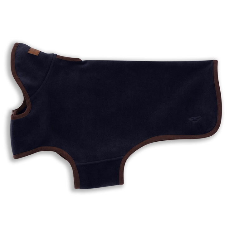 Hoggs Of Fife Stenton Fleece Dog Coat - Navy