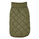 Joules Quilted Dog Coat - Khaki