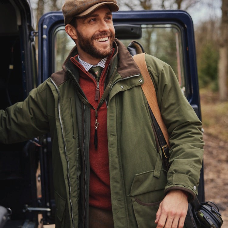 Schoffel Classic Ptarmigan Coat - Hunter Green