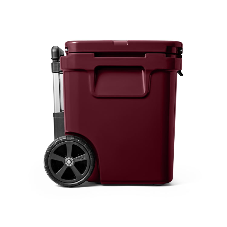 Yeti Roadie 60 Wheeled Hard Cool Box - Wild Vine Red