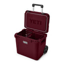 Yeti Roadie 60 Wheeled Hard Cool Box - Wild Vine Red