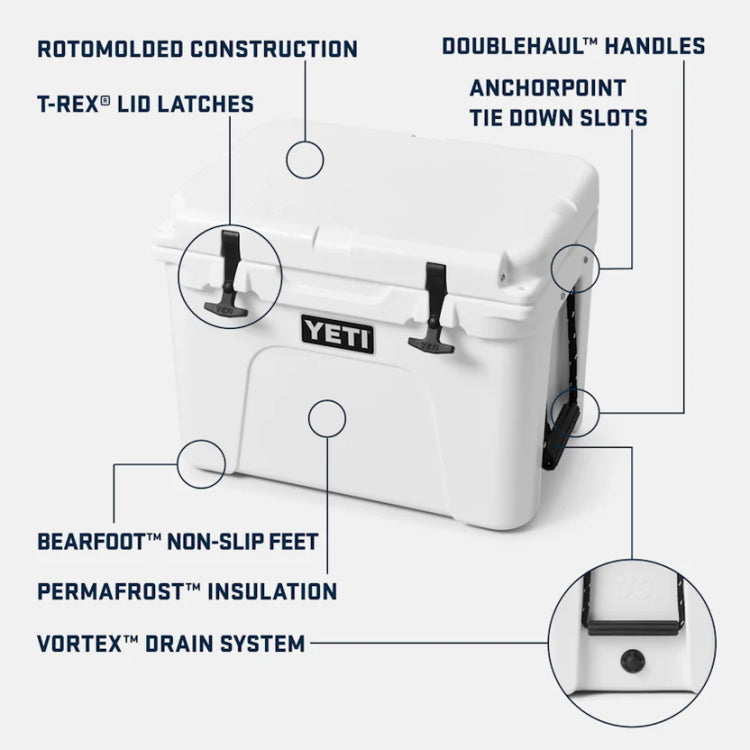 Yeti Tundra 35 Hard Cool Box - Charcoal