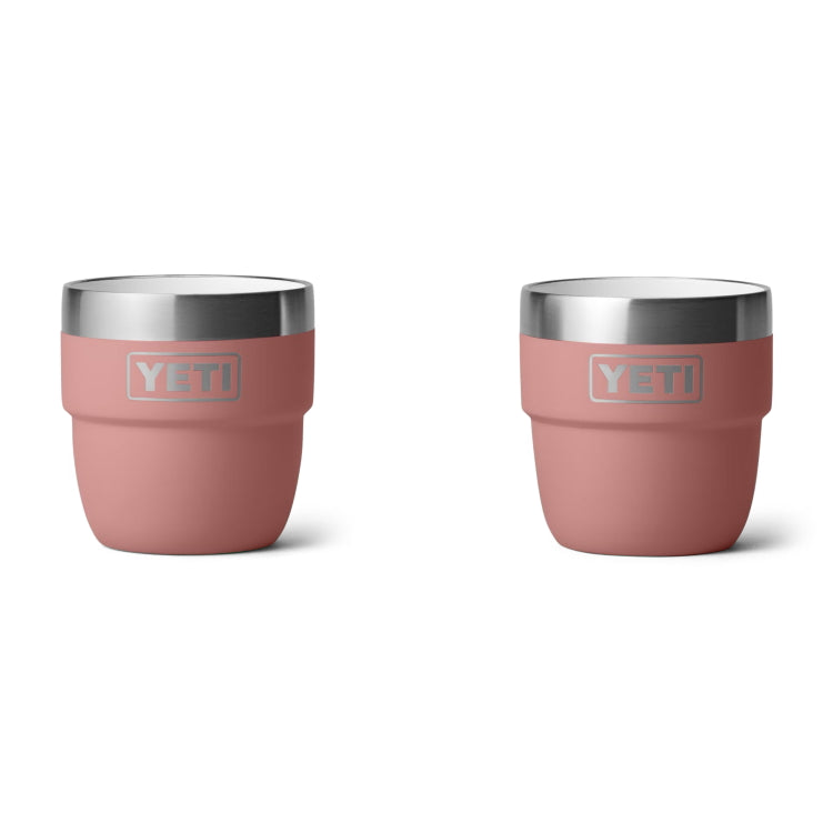 Yeti 4oz Espresso Cups 2 Pack - Sandstone Pink