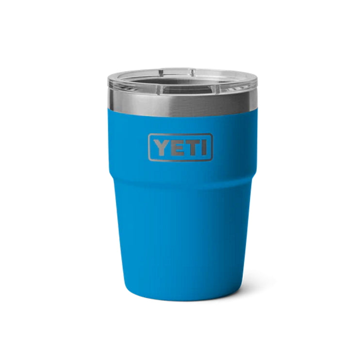 Yeti Rambler 16oz Stackable Pint Cup - Big Wave Blue