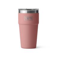 Yeti Rambler 20oz Insulated Stackable Cup - Sandstone Pink