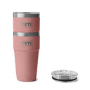 Yeti Rambler 20oz Insulated Stackable Cup - Sandstone Pink