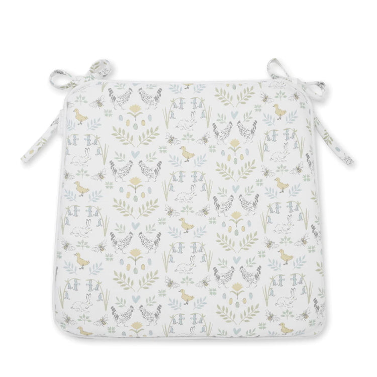 Sophie Allport Spring Chicken Seat Cushion