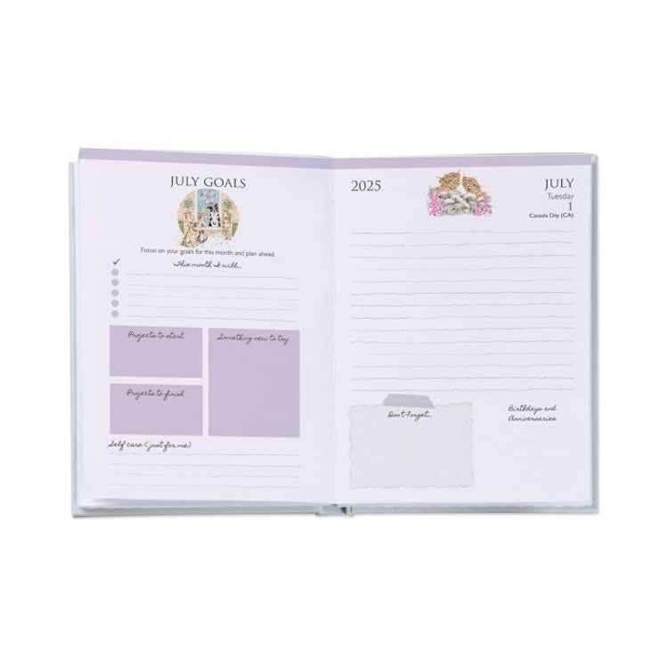 Wrendale Designs 2025 Desk Diary