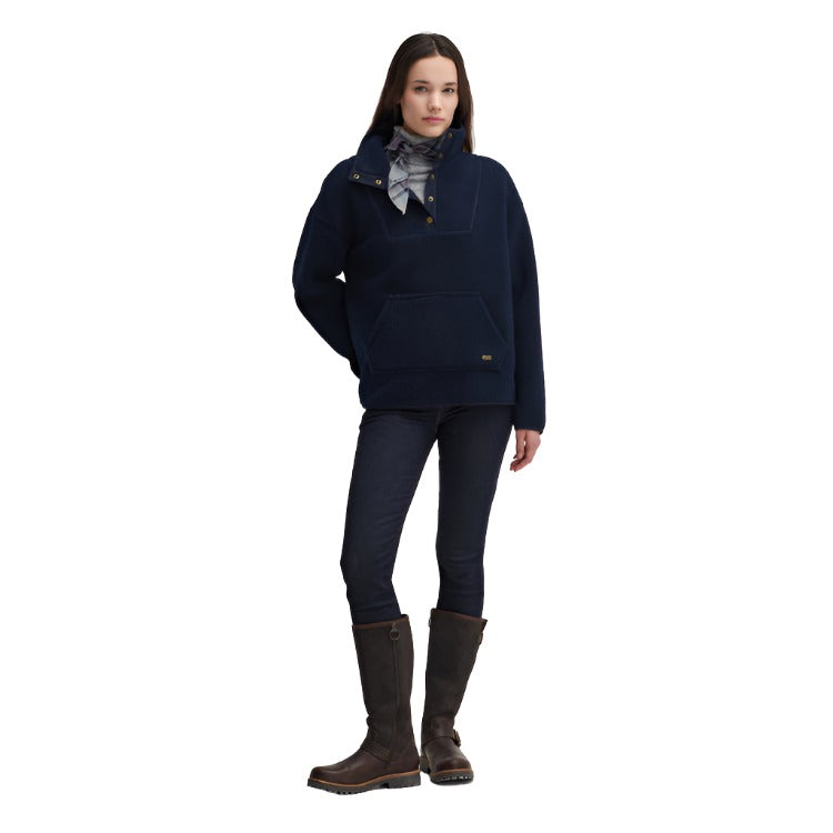 Barbour Ladies Woodside Fleece - Navy