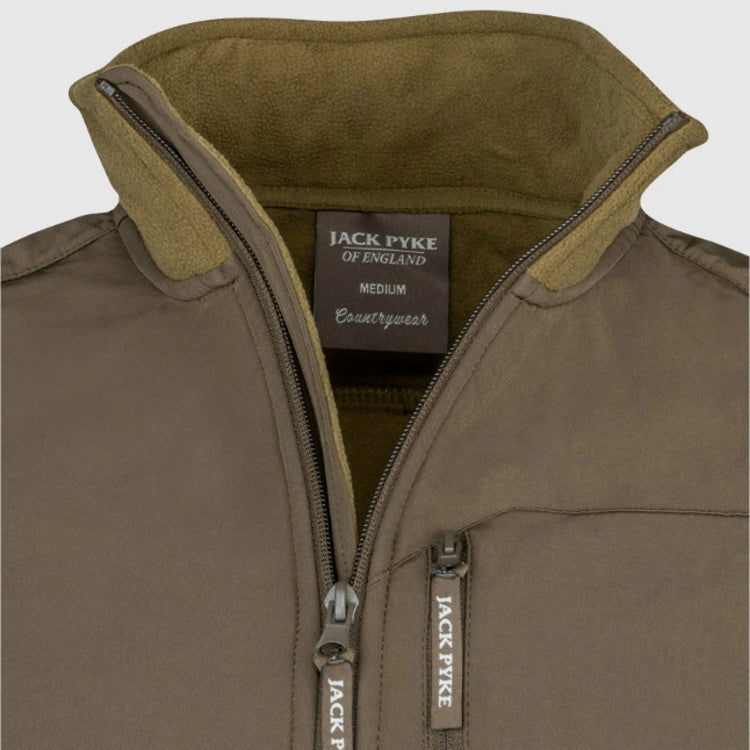 Jack Pyke Rannock Fleece Pullover - Dark Mustard