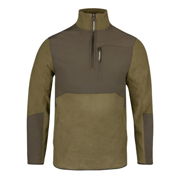 Jack Pyke Rannock Fleece Pullover - Dark Mustard