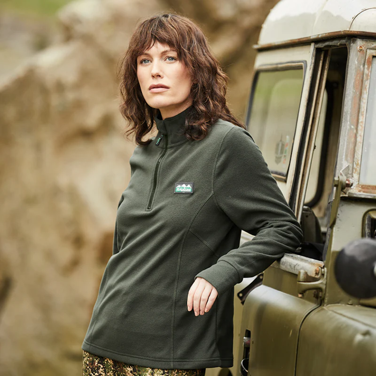 Ridgeline Ladies Narvik Fleece - Deep Forest