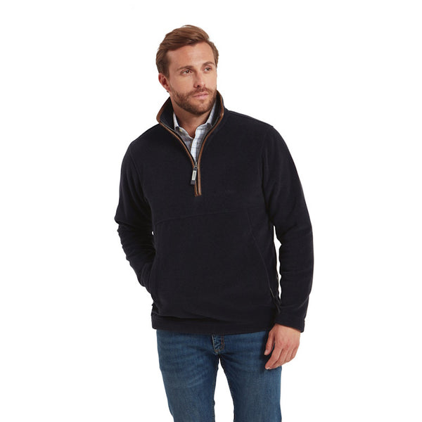 Schoffel Berkeley 1/4 Zip Fleece Jacket - Gunmetal