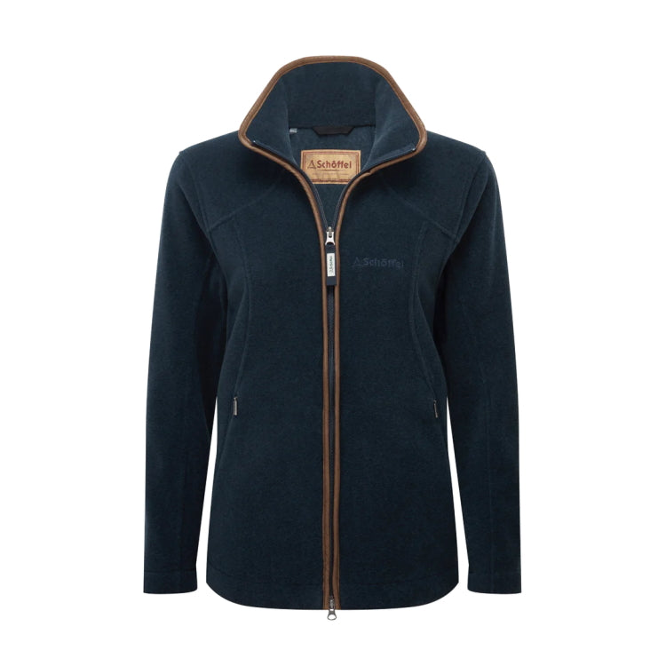 Schoffel Ladies Burley II Fleece Jacket - Petrol Blue