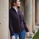 Schoffel Ladies Burley II Fleece Jacket - Port