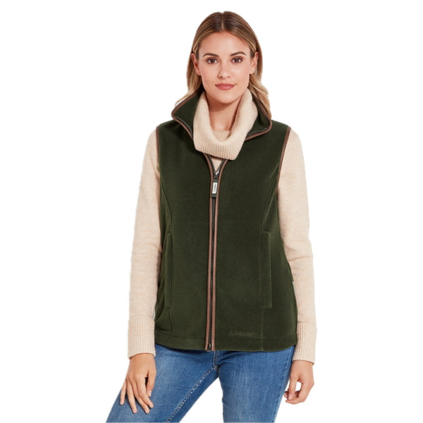 Schoffel Ladies Lyndon Fleece Gilet - Forest