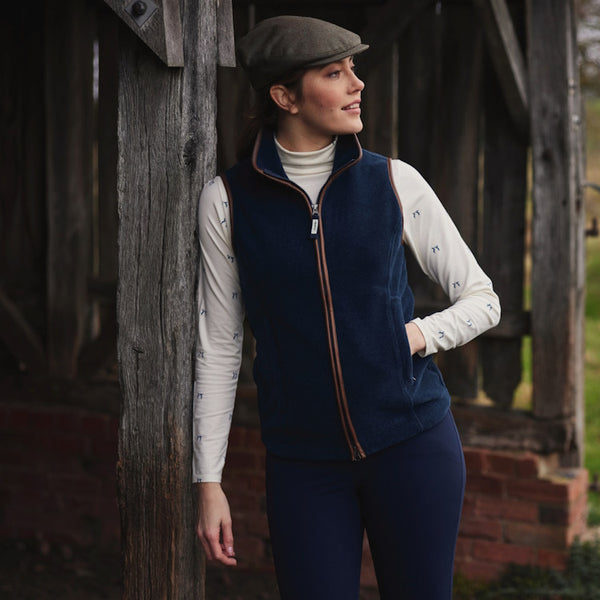 Schoffel Ladies Lyndon II Fleece Gilet - Petrol Blue