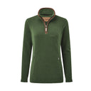 Schoffel Ladies Tilton II 1/4 Zip Fleece - Forest