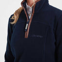 Schoffel Ladies Tilton II 1/4 Zip Fleece - Navy