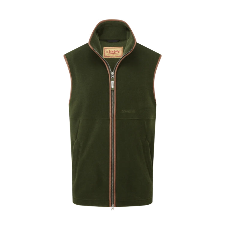 Schoffel Oakham Fleece Gilet - Forest