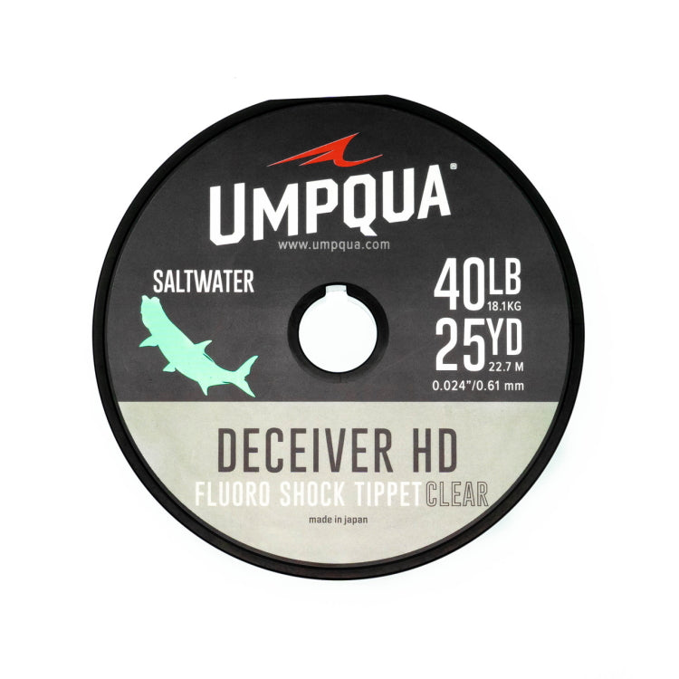 Umpqua Deceiver HD Salt Water Shock Tippet Fluorocarbon - 25yds