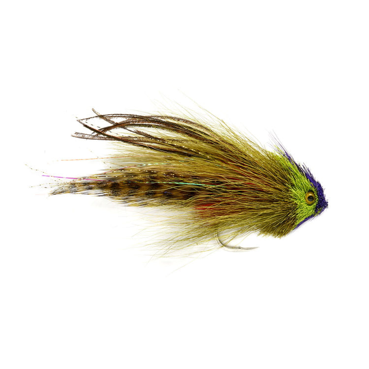 Serges Wrasse Flies - Olive