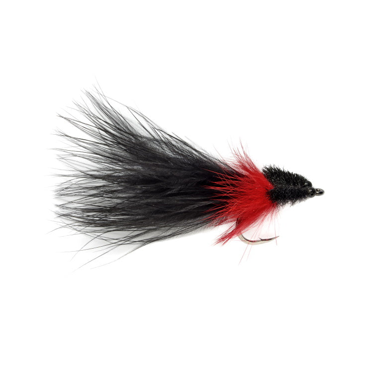 Millhouse Tarpon Toad Black Death Flies