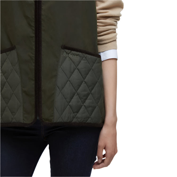 Barbour Ladies Blake Gilet - Olive