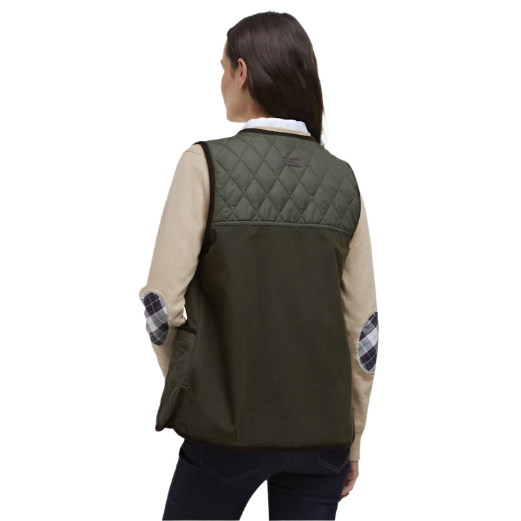 Barbour Ladies Blake Gilet - Olive