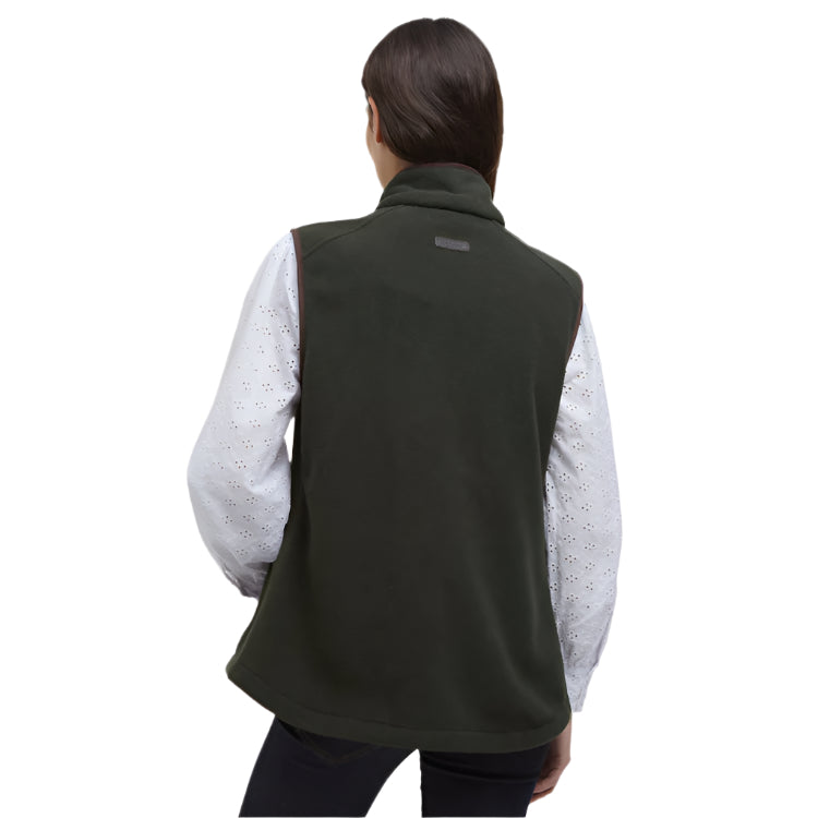 Barbour Ladies Country Colton Fleece Gilet - Sage 