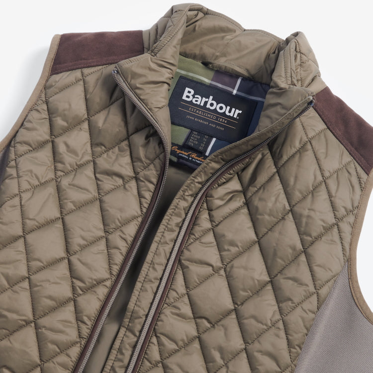 Barbour Ladies High Field Gilet - Winter Moss/Classic